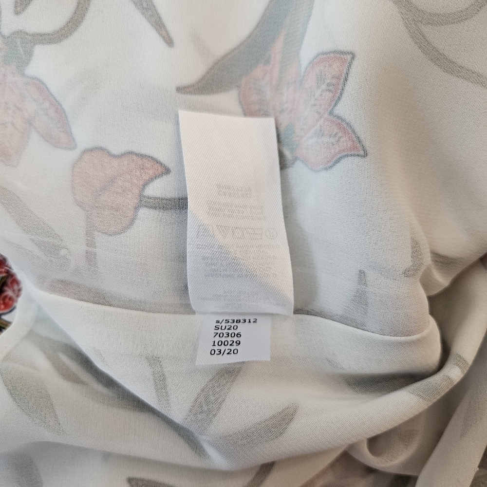 Loft Floral Ruffle Cami Size Medium - Picture 10 of 10